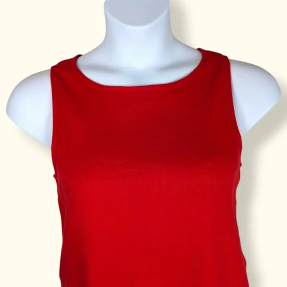 H by Halston Linen Sleeveless Dress - Picture 3 of 6